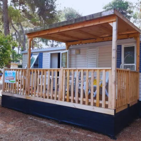 Happy Camp Mobile Homes In Village La Masseria Camping 4*